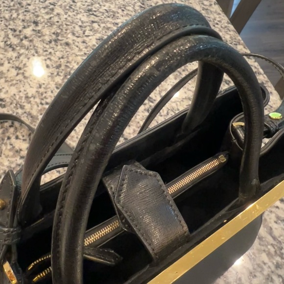 Fendi petite 2jours black leather tote - Picture 10 of 12